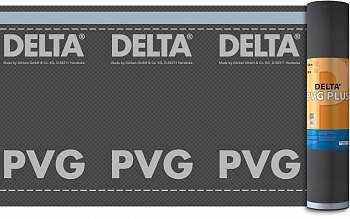 Гидроизоляционная пленка DELTA PVG PLUS (150г/м2, 50*1,5м, 75м2/рул)