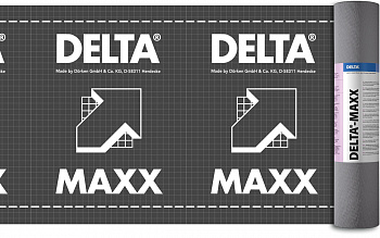 Диффузионная антиконденсатная мембрана DELTA MAXX (190г/м2, 50*1,5м, 75м2/рул)