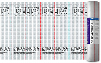 Пароизоляционная пленка DELTA NEOVAP 20 (180г/м2, 50*1,5м, 75м2/рул)