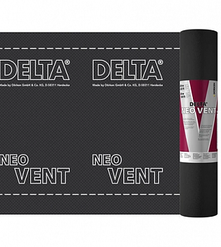 Диффузионная мембрана DELTA NЕО VENT (135г/м2, 50*1,5м, 75м2/рул)