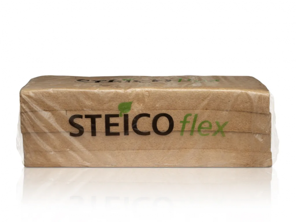 Древесный утеплитель плита STEICO Flex 100 (50кг/м3, 1220*575*100мм, 4шт/уп, 0,281м3/уп)