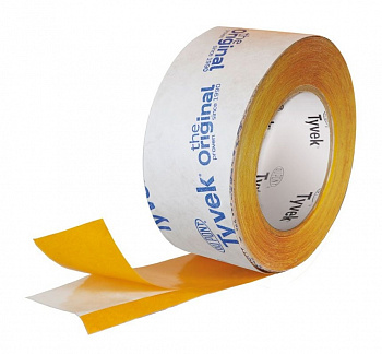 Односторонняя клейкая соединительная лента TYVEK Acrylic Tape (25*0,06м)