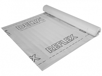 Пароизоляционная теплоотражающая пленка DELTA REFLEX (180г/м2, 50*1,5м, 75м2/рул)