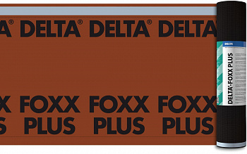 Диффузионная мембрана DELTA FOXX PLUS (270г/м2, 50*1,5м, 75м2/рул)